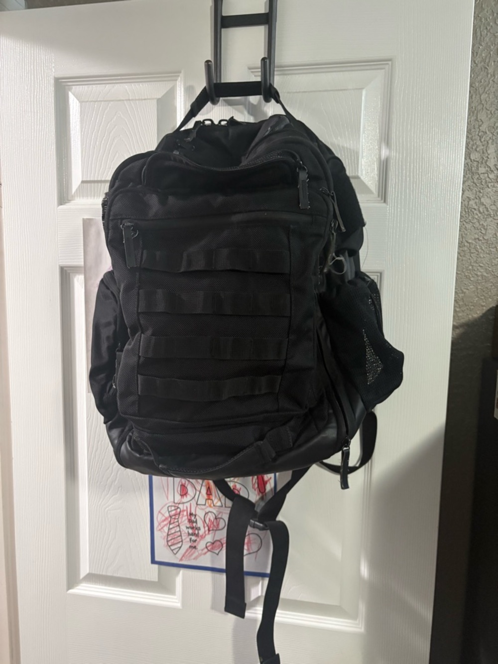 Black Reebok Tactical Daypack Backpack